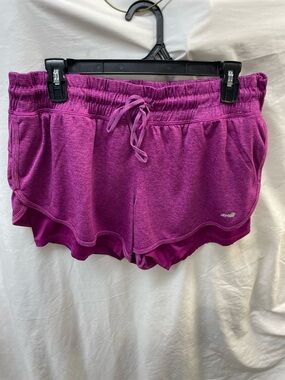 Avia Women's Magenta Athletic Drawstring Shorts sz xl